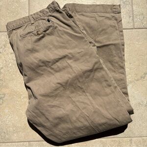 Ralph Lauren Tan Chino Pants with Embroidered Pony